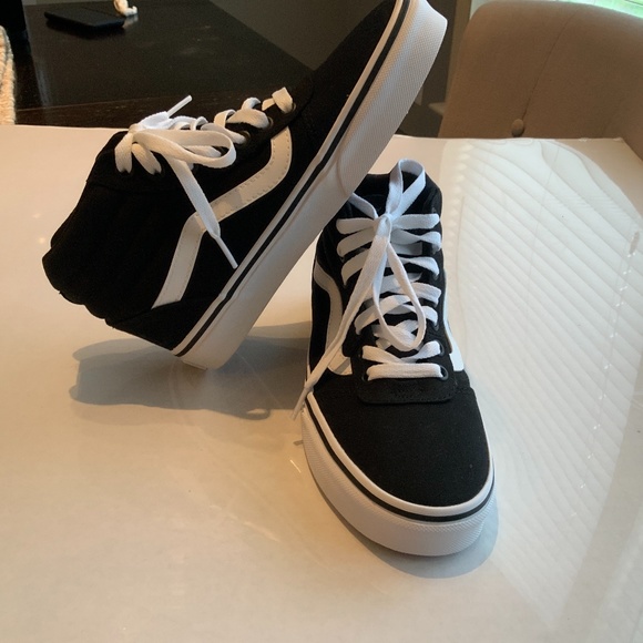 Vans Shoes - New w/o box Black High Top Vans size 6